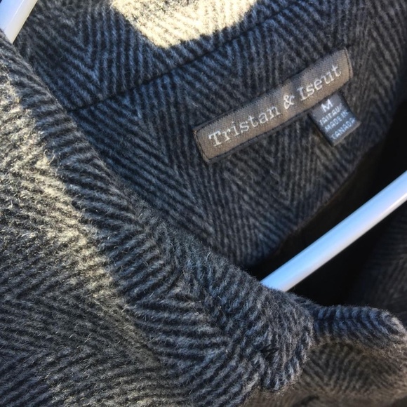 Tristan&Iseut Canadian wool coat - Size M - Picture 2 of 3